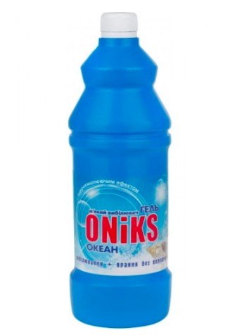 Відбілювач ONIKS для білих та кольорових тканин 0,95 л. (4820026890470)